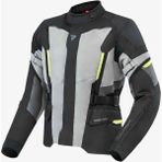 Rebelhorn Scout Motosiklet Montu - Siyah - Gri - Sarı - XL