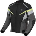 Rebelhorn Spark Motosiklet Montu - Siyah - Gri - Sarı - 2XL