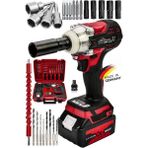 Rebellisch Type-R Series 992VF 70AH Kömürsüz Motor Torklu Vidalama Matkap & Setli Somun Sıkma