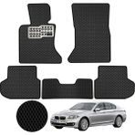 Rebols Bmw 5 Serisi F10 2013-2016 Uyumlu Araca Özel Eva Oto Paspas Takımı - Siyah