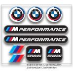 Rebon Moto Design Bmw Karışık Set Oto Sticker 3D