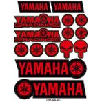 Rebon Moto Design Yamaha Motosiklet Çoklu Sticker Seti 01 - Standart - Renkli