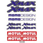 Rebon Moto Design Yamaha Motosiklet Çoklu Sticker Seti 04 - Standart - Renkli
