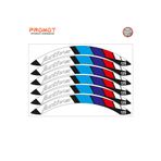 Rebon MotoDesign HONDA ACTİVA UYUMLU JANT ŞERİDİ Motosiklet Aksesuar Jant Sticker 5