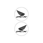 Rebon MotoDesign PCX DEFLEKTÖR DAMLA LOGO STİCKER 5.5CM