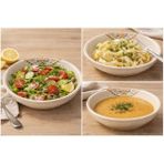 Reborn Kutulu 6’lı Porselen Derin Çukur Tabak Seti – 19 cm – Hediyelik & Çeyiz & Yeni Ev - NOMAD LINE