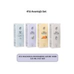 Rebul 125 ml Spray Kolonya Seti Ice Mandarine Magnolia Azure Noir 4’lü