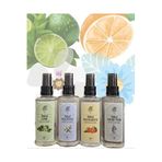Rebul 4'lü Kolonya Seti, Azure Noir, Magnolia, Mandarina, Lime, 125 ml