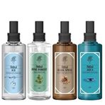 Rebul 4x125 ml Aqua - Ice - Dark Spice - Pine Forest Kolonya