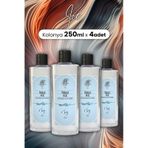 Rebul 80 Derece Ice Kolonya Cam Şişe 4 x 250 ML