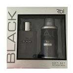Rebul Black Kofre 50 ml Edt Parfüm (Deo Sprey Hediyeli 150 Ml) - --