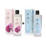 Rebul Bouquet 270 ml Cam Şişe Kolonya + Rebul Ice 270 ml Kolonya