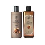 Rebul Dark Spıce 250 Ml Kolonya + 500 Ml Duş Jeli 2'Li Set