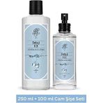Rebul Ice Kolonya, 250 ml + 100 ml Cam Şişe Seti