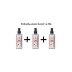 Rebul Jasmine Kolonya 100 ml Sprey, 3 Adet Set