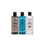 Rebul Kolonya Seti, 3x250 ml, Dark Spice, Aqua, Bouquet