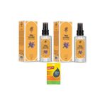 Rebul Lavanda Kolonya, 2x125ml Pet Şişe, Koroplast Mikrofiber Bez Hediyeli