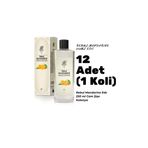 Rebul Mandarıne Edc 250ml Cam Şişeli Mandalina Kokulu Kolonya 12 Adet (1 Koli)