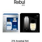 Rebul Sport EDT 50 ml + Angela Edp 50 ml, Deodorant Sprey 150 ml Erkek/Kadın Parfüm 2'li Set