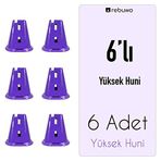 Rebuwo 6'lı Yüksek Antrenman Huni Seti