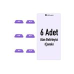 Rebuwo Alan Belirleyici 6 Adet Antrenman Çanağı