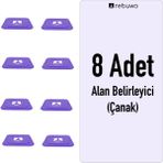 Rebuwo Alan Belirleyici 8 Adet Antrenman Çanağı