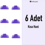 Rebuwo Antrenman Çanağı 6'lı Idman Çanağı - Mor