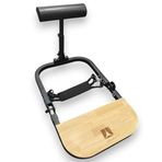 Rebuwo Ev Tipi Hip Thrust Egzersiz Aleti – Taşınabilir Kalça Güçlendirme Sehpası, 3×20Kg Direnç Bantlı, Ayarlanabilir Baş Destekli, Katlanabilir Çelik Glute Trainer Bench (120Kg Kapasite)