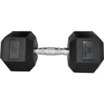 Rebuwo Kauçuk Kaplama Altıgen 17.5 kg Hex Dambıl