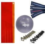 Rebuwo Per Yoga Mat 5mm Direnç Band Seti