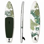 Rebuwo Şişme SUP Sörf Tahtası Stand Up Paddle Board 330×84×15 cm 180 kg Taşıma Kapasitesi EVA+PVC Drop Stitch Tam Set Kürek Pompa Ayak Bilek Kayışı Kanat Çanta