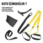 Rebuwo Suspension Trainer Cross Training Egzersiz Seti