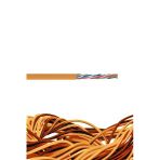 Reçber Cat6 UTP 23 AWG H.F. Data Kablo Turuncu