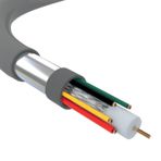 Reçber Cctv 1+4 RGB 59 Mini 4x0,22mm Kamera Kablosu 1 mt