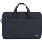 Recci RCS-S11 Su Geçirmez 16 Inç Laptop & Notebook Çantası Polyester Kumaş Siyah