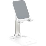 Recci RHO-M10 Ayarlanabilir Katlanabilir 90 Derece Dönebilen Telefon ve Tablet Standı - Beyaz