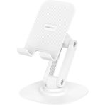 Recci RHO-M20 Ayarlanabilir Katlanabilir 360 Dönebilen Telefon ve Tablet Standı Beyaz