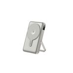 Recci RPB-W27 Galaxy Serisi Magsafe Uyumlu Type-C ve Lightning Kablolu Powerbank 20W 10.000mAh Gold Gold