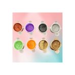 Reçine 8 Adet Mini Sedef Toz Pigment Boya, Mum Boyası, Beton Boyası