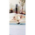 Reçine Kedi Figürlü Bookmark, Ayna Detaylı, El Yapımı, Kitap Ayracı, Dekoratif Tasarım