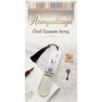 Reçine Kitap Ayracı, Kuş Tasarımlı, Püsküllü