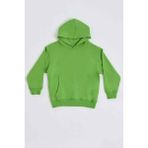 RECOLOR Organik Kapüşonlu Uzun Kollu Erkek Çocuk Sweatshirt - Yeşil - 12-14 - 12 - 14 Yaş