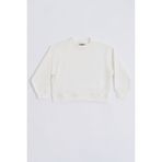 RECOLOR Organik Uzun Kollu Kız Çocuk Sweatshirt - Ekru Ekru - 8-10 - 8 - 10 Yaş