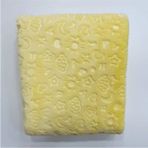 Recos Bebek Sarı Premium Peluş Battaniyesi