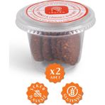 Recrea 2 Adet Glutensiz Fındıklı ve Limonlu Kurabiye