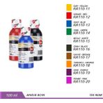 Red Apple Akrilik Boya 9 Renk Çeşidi 100 ml Siyah