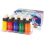 Red Apple Red Apple Ebru Boyası 10 Renkx25 ml Set
