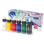 Red Apple Red Apple Ebru Boyası 6 Renkx25 ml Set