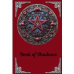 Red Book of Shadows Journal, Folk Magic: Grimoire, Witchcraft Book of Shadows