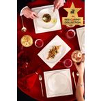 Red Carpet Collection Fine Pearl Extra Nish 62 Parça 12 Kişilik Yemek Takımı Gold